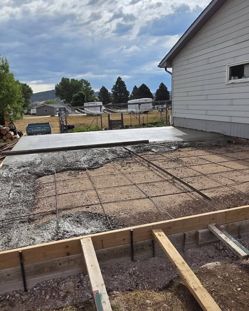 Concrete Footing Preparation in Wilmington, NC