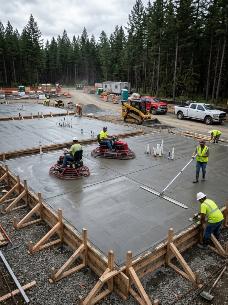 Concrete Foundation Installation in Wilmington, NC