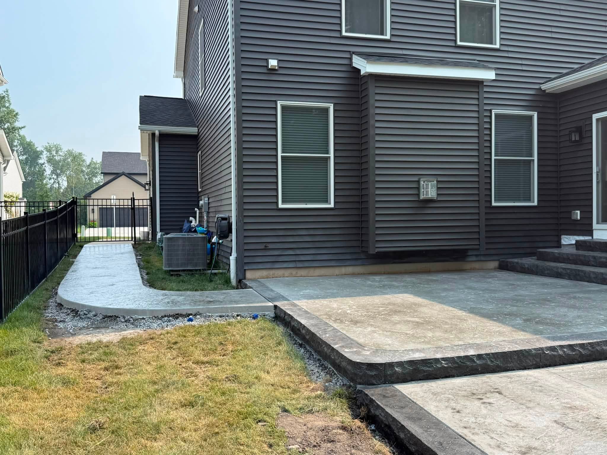 Concrete Porch Installation in Wilmington, NC