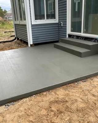 Concrete Porch and Patio Combo in Wilmington, NC