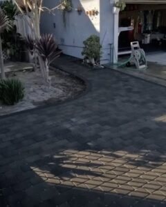 Decorative Paver Driveway in Wilmington, NC