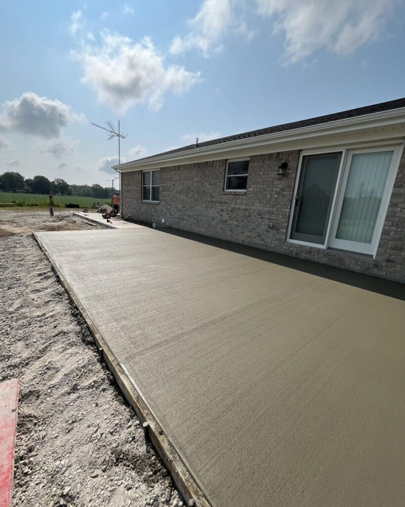 Residential Concrete Patio in Wilmington, NC