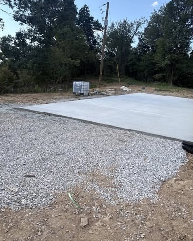 Rural Concrete Slab Pour in Wilmington, NC