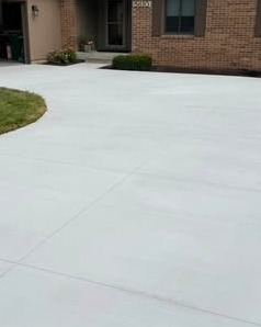 Smooth Concrete Driveway Finish in Wilmington, NC