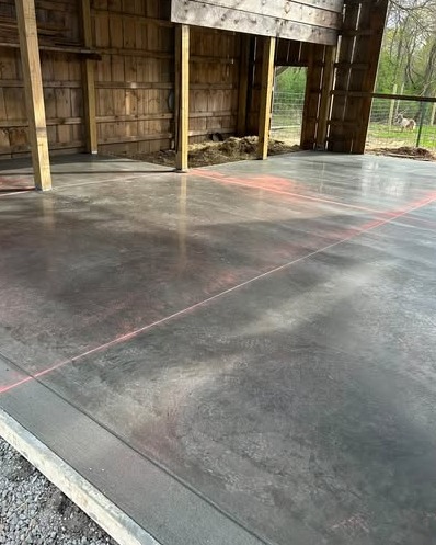 Stained Concrete Interior Floor in Wilmington, NC